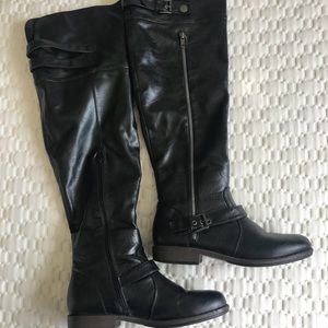 JustFab Black Boots